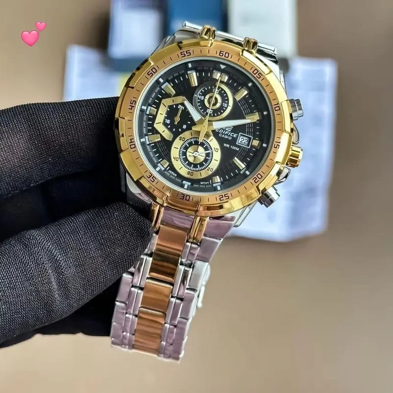 Imported Casio Edifice Cronograph Chain Watch For Men